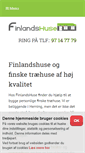 Mobile Screenshot of finlandshuse.dk